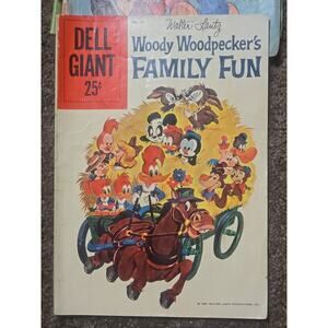 Dell Giant #24 (Woody Woodpecker's Family Fun)‎ 1959 6.0 Fine